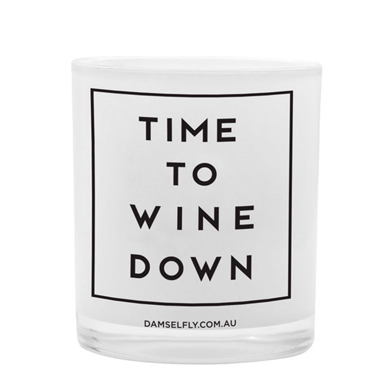 Wine Down - XL Candle